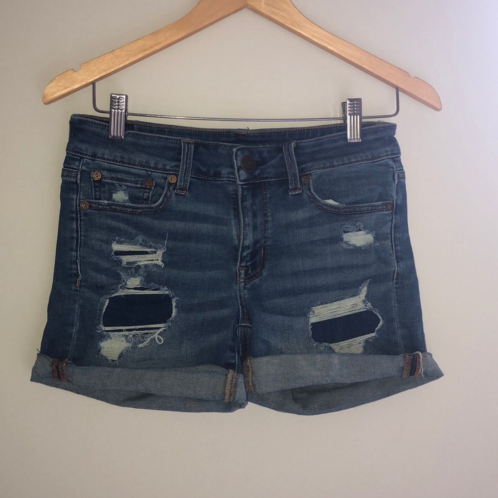 American eagle denim shorts